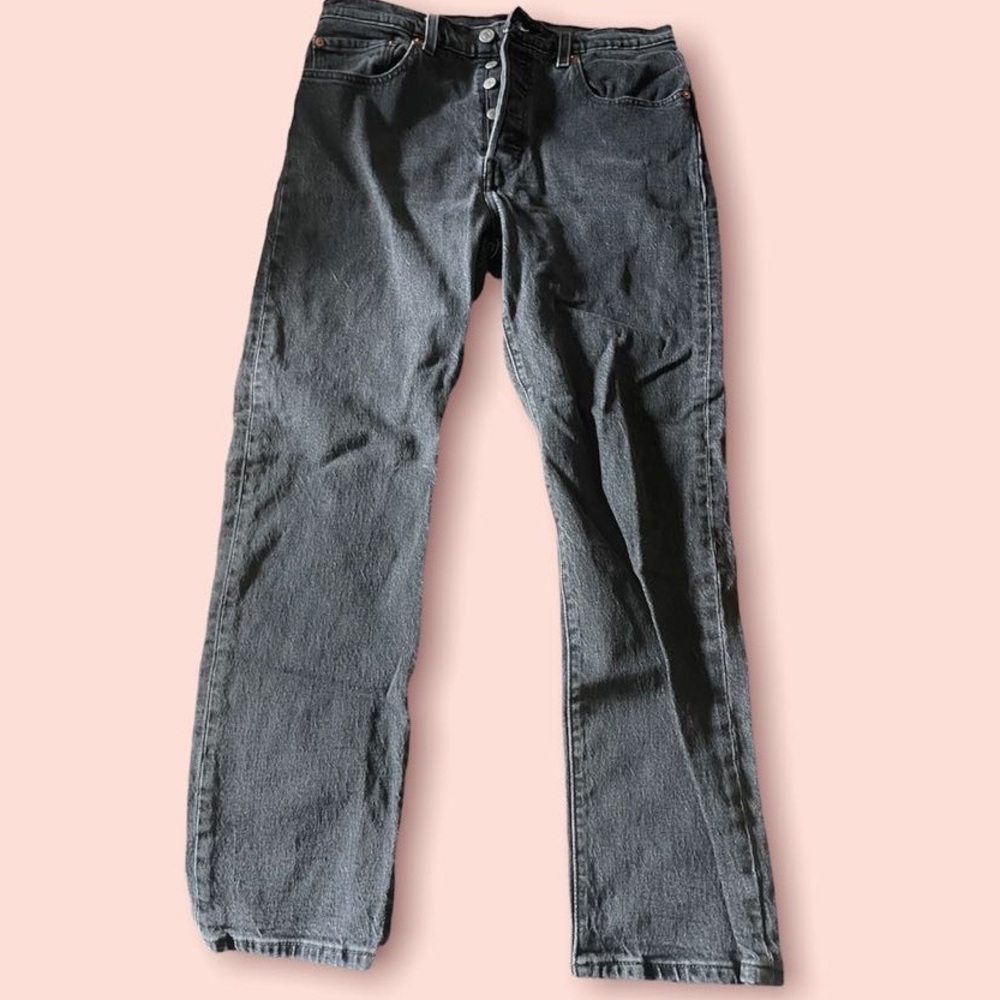 Levi’s 501 Black High Rise Jeans